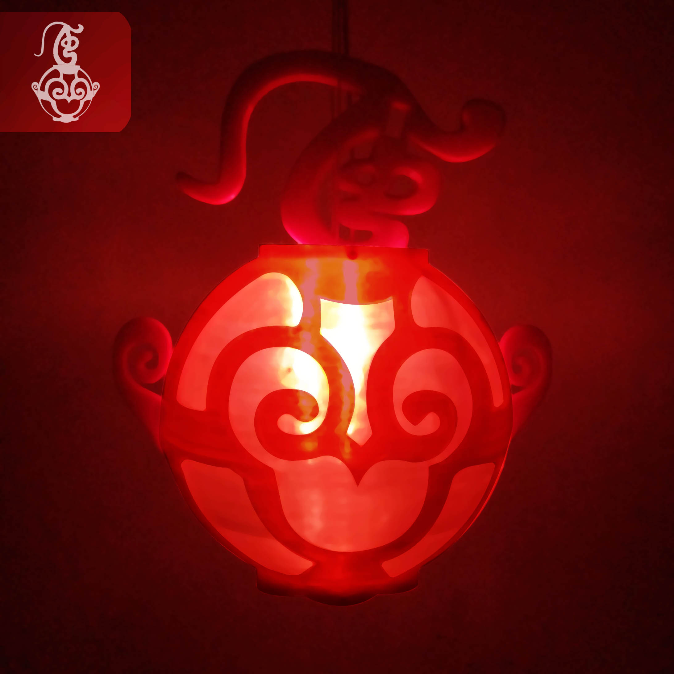 lamp lantern housewares monkey 3D print model - Mito3D