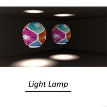 lamba zücaciye sanat renk diy ışık 3d print model - Mito3D