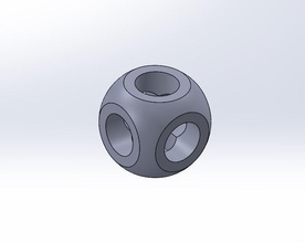 lanyard bead Mode 3d print model - Mito3D