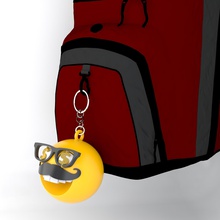 lachen get rich day - bag keychain-2 Mode 3d print model - Mito3D