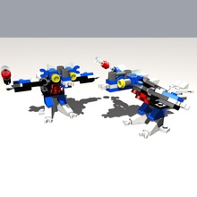 lego robotlar - charlie robot oyuncaklar 3d print model - Mito3D