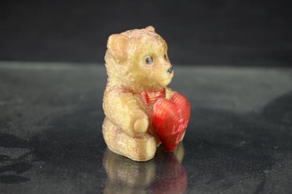 love teddy bear toys color day figurines toy valentines 3d print model - Mito3D