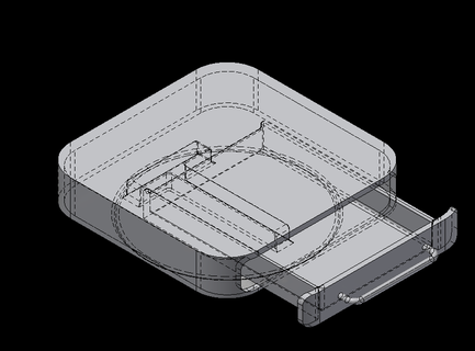 Mac Mini wxrdaniel xyzprinting free downloadable 3D Modelle Haushaltswaren Schublade Macmini 3d print model - Mito3D