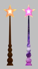 magic wand star toys color cosplay fashion 3d print model - Mito3D