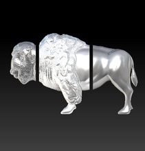 magnet-african animal-american buffalo office magnet nobel sla 3d print model - Mito3D