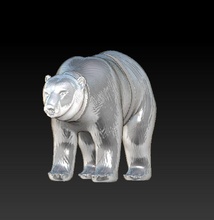magnet african animal polar ours Bureau aimant nobel sla 3d print model - Mito3D
