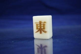 mahjong Fliesen Osten - Spielzeug Farbe Spiel tile 3d print model - Mito3D