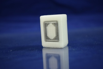 mahjong dragão branco lado a brinquedos de cor jogo telha 3d print model - Mito3D