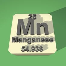 manganese periodic table fridge magnet education 3d print model - Mito3D