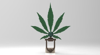 mary janes puerta aldaba artículos para el hogar de la jane marihuana maría 3d print model - Mito3D