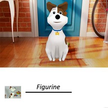 max les jouets couleur d'affichage chien figurine secretl la vie des animaux de compagnie jouet 3d print model - Mito3D