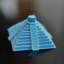 maya pyramid art 3d print model - Mito3D