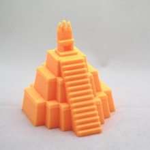 maya tower art 3d print model - Mito3D