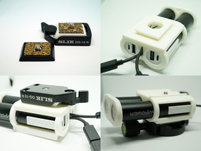 mbh ravpower parte inferiore s6252shape gadget la fotocamera titolare mobile pastella s6252 3d print model - Mito3D