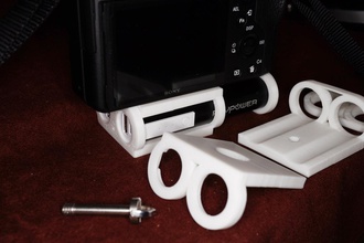 sez ravpower araçlar kamera tutucu mobil pil 3d print model - Mito3D