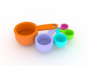measuring spoon housewares measuringspoon 3d print model - Mito3D