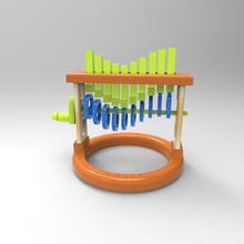 juguete mecánico los juguetes mecánica de 3d print model - Mito3D