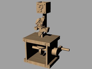 mechanical toy 5 toys automata 3d print model - Mito3D