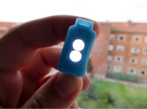 medelis battery free energy led flashlight gadgets art water 3d print model - Mito3D