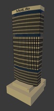 ünlü bina metlife sanat 3d print model - Mito3D