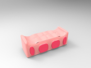 mh-br-sofá brinquedos cadeira decoração exibição a casa miniatura sofá brinquedo 3d print model - Mito3D