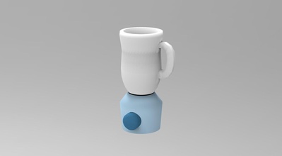 mh - kitchen blender toys 3d print model - Mito3D