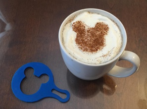 mickey mouse coffee stencil housewares cooking drink kitchen useful 3d print model - Mito3D