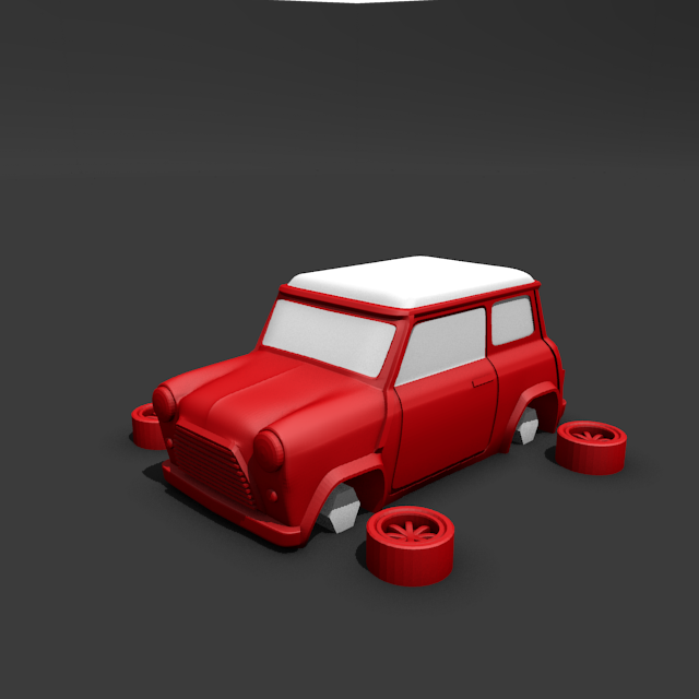 mini carro 20 duo 3D print model - Mito3D