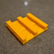 mini flat rack bureau de 3d print model - Mito3D