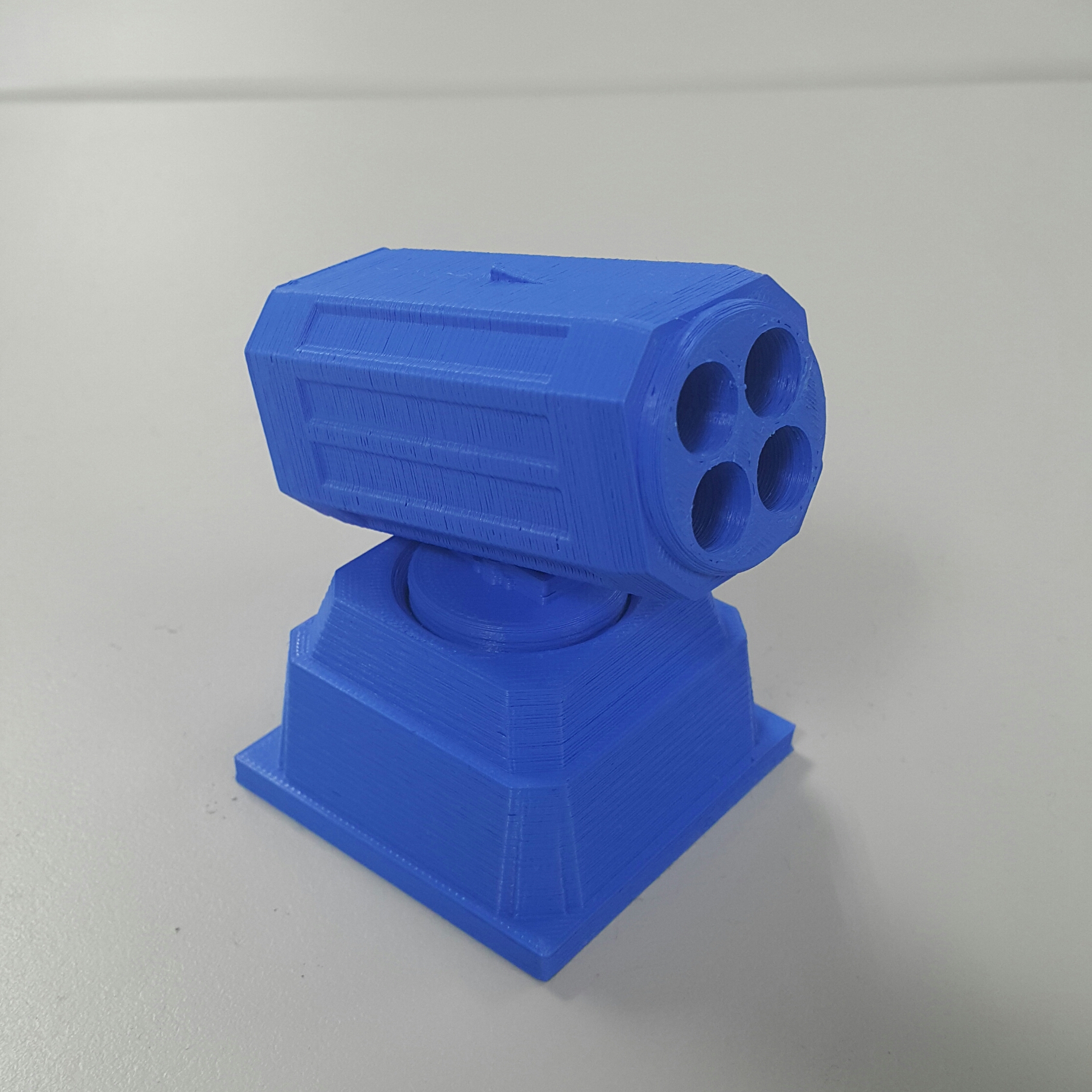 Mini Rakete Startprogramm Stift Halter Unterstützung Haushaltswaren 3D print model - Mito3D