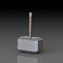 mjolnir banco brinquedos vingadores porquinho Thor 3d print model - Mito3D