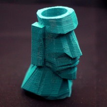 moai penpot la educación 3d print model - Mito3D