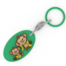 monkey key ring 5 art chinese new year 3d print model - Mito3D