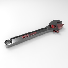 monkey wrench b 20 mix mixed tool two colo 3d print model - Mito3D