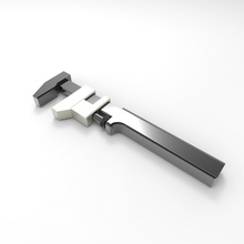 monkey wrench 20 mélanger mixte outil de deux colo clé à molette 3d print model - Mito3D