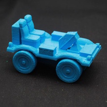 moon-car - Spielzeug 2014 3d print model - Mito3D