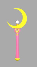 moon stick toys anime color cosplay sailormoon 3d print model - Mito3D