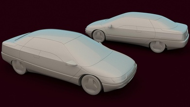 moskvich istra toys automobile automotive azlk azlk2144 car concept conceptcar moskvich2144 moskvichistra sedan toy vehicle 3d print model - Mito3D