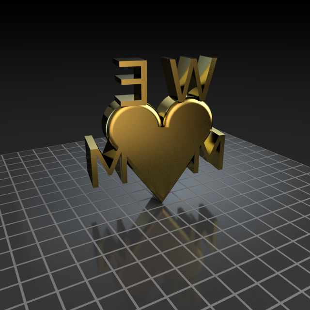 mother's day art http wwwthingiversecom thing 22829c 3D print model - Mito3D