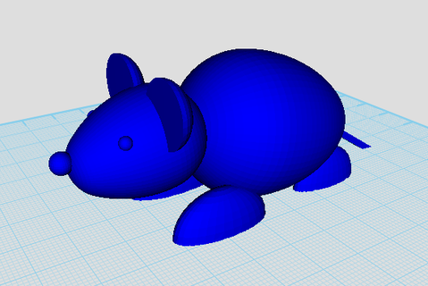 mouse paul chou 3d print model - Mito3D