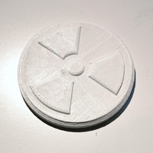 mug cap radioactive housewares 3d print model - Mito3D