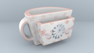 mug pocket housewares color 3d print model - Mito3D