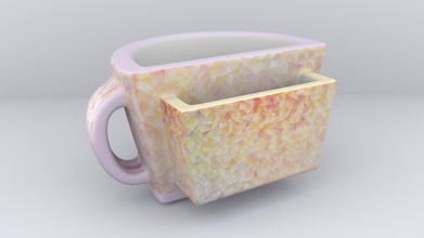mug pocket housewares color 3d print model - Mito3D