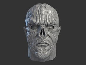 mutante cabeça a arte 3d print model - Mito3D