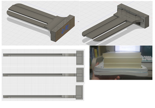 Typenschild Lesezeichen Büro Buch 3d print model - Mito3D