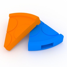 national pizza day - slice usb cap art 3d print model - Mito3D