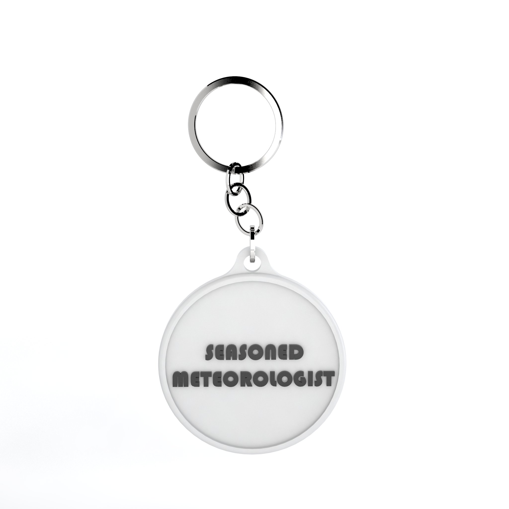 national weatherman's day - keychain 2 fashion 3D print model - Mito3D