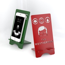 national weatherman's day - phone holder 3 office 3d print model - Mito3D