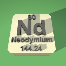 neodymium periodic table fridge magner education magnet 3d print model - Mito3D