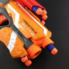nerf gun firestrike bullet plug-in clip toys 3d print model - Mito3D
